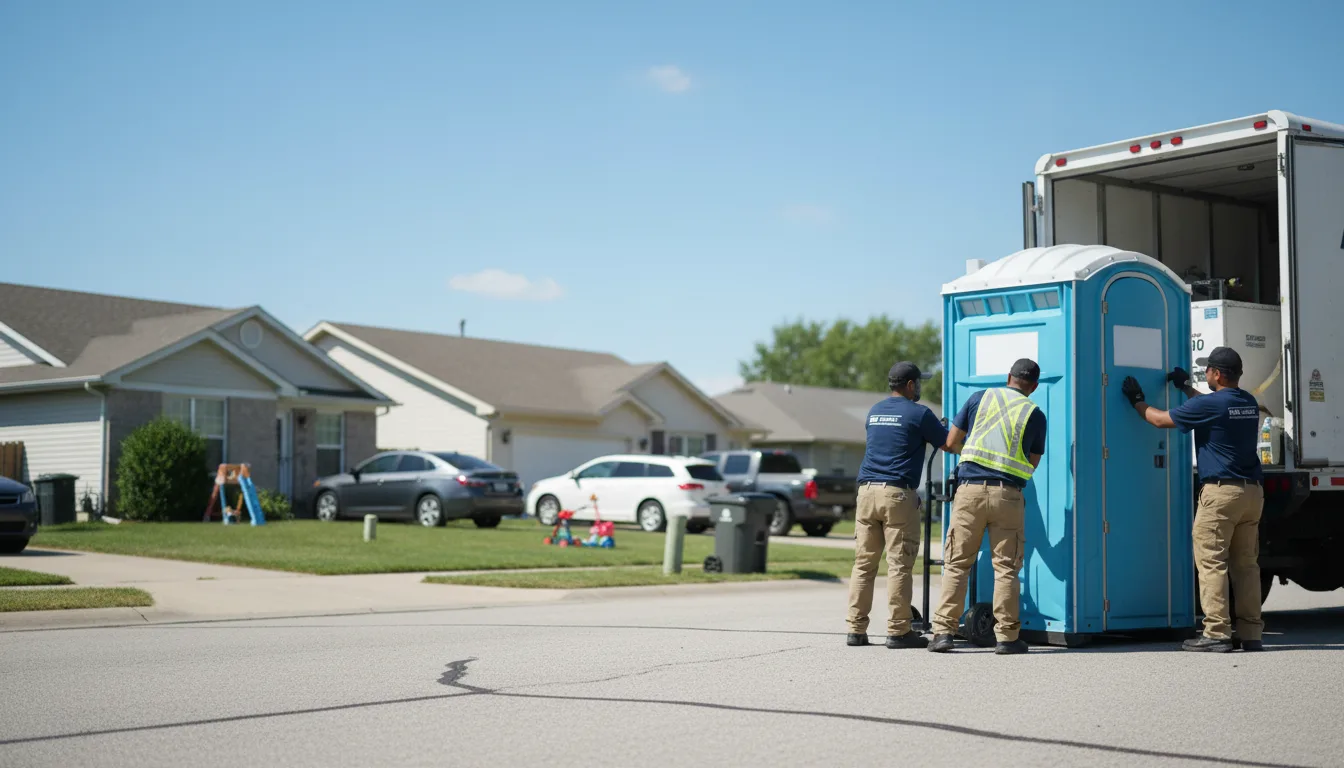 Standard Porta Potty Rentals in West, TX near me
